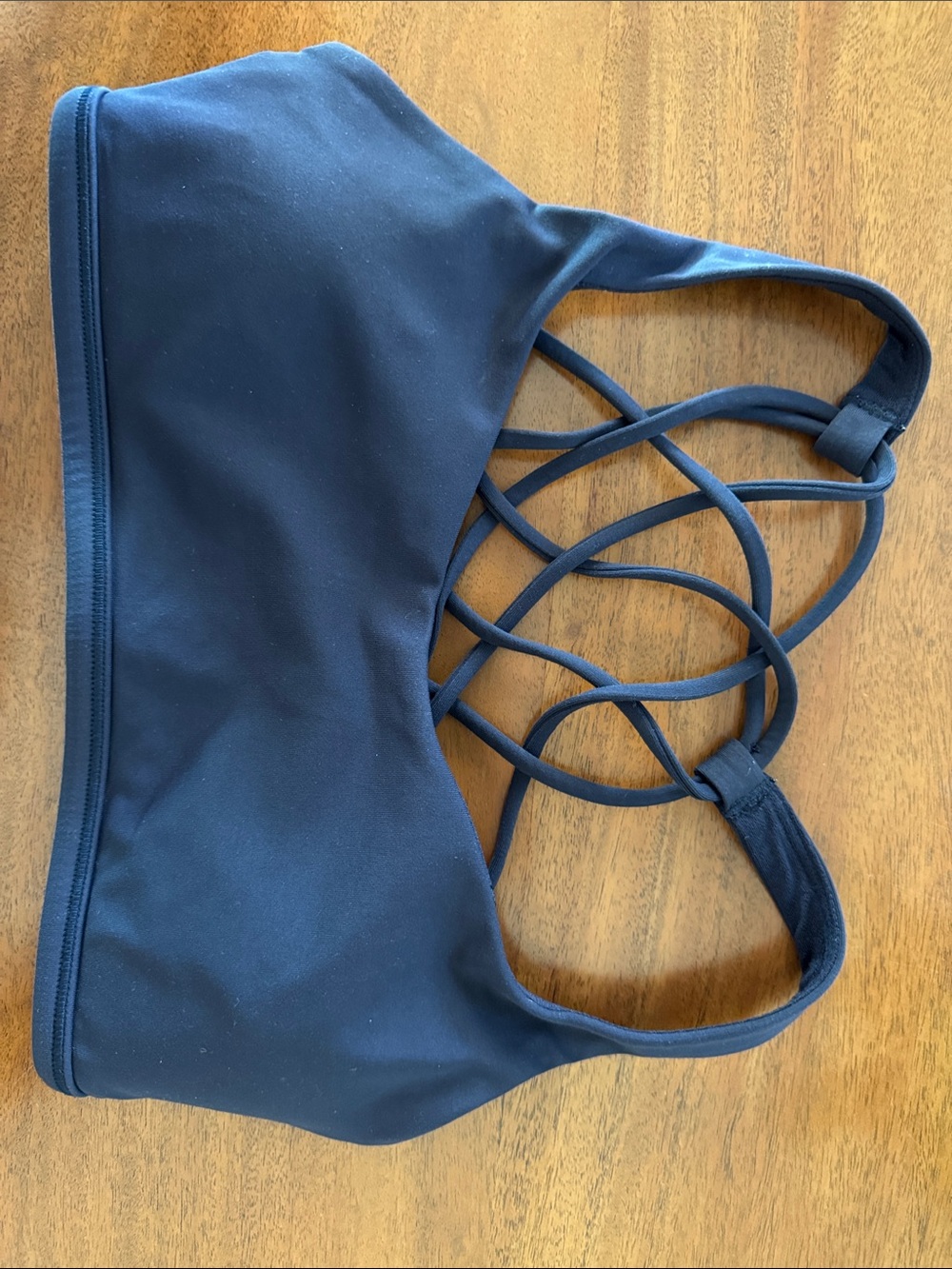 Free to be Wild light support A/B cup- True Navy size 4 - Picture 3 of 4